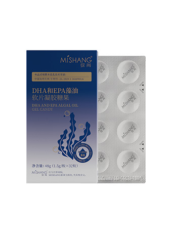 DHA和EPA藻油软片凝胶糖果